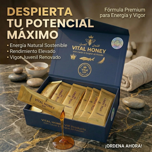 Vital Honey VIP | El elixir definitivo para el placer