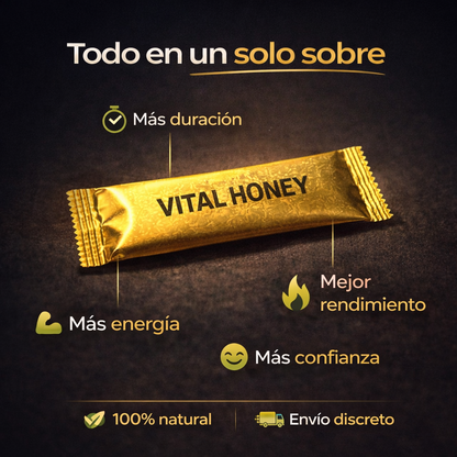 Vital Honey VIP | El elixir definitivo para el placer